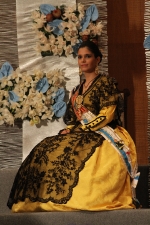 Lola González Montolio gana por tercera vez la Flor Natural de los Jocs Florals Vila de Nules