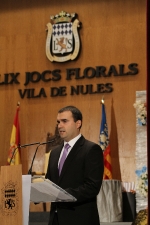 Lola González Montolio gana por tercera vez la Flor Natural de los Jocs Florals Vila de Nules
