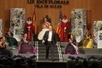 Lola González Montolio gana por tercera vez la Flor Natural de los Jocs Florals Vila de Nules