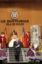 Lola González Montolio gana por tercera vez la Flor Natural de los Jocs Florals Vila de Nules