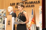 Lola González Montolio gana por tercera vez la Flor Natural de los Jocs Florals Vila de Nules