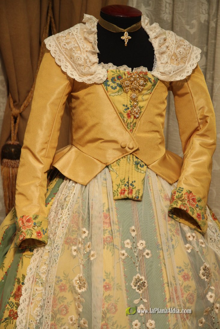 Carme Rodríguez Isach. Fallera Mayor Infantil de la falla Sant Blai