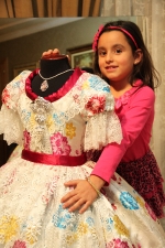 Carme Rodríguez Isach. Fallera Mayor Infantil de la falla Sant Blai