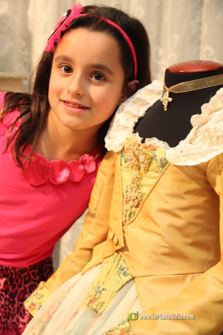 Carme Rodríguez Isach. Fallera Mayor Infantil de la falla Sant Blai