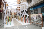 Las calles de Burriana lucen Cruces de Mayo y jardines