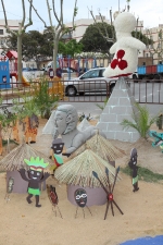 Las calles de Burriana lucen Cruces de Mayo y jardines