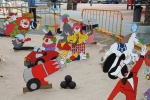 Las calles de Burriana lucen Cruces de Mayo y jardines