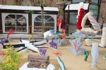 Las calles de Burriana lucen Cruces de Mayo y jardines