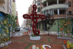 Las calles de Burriana lucen Cruces de Mayo y jardines