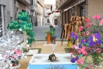 Las calles de Burriana lucen Cruces de Mayo y jardines