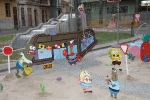 Las calles de Burriana lucen Cruces de Mayo y jardines