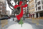 Las calles de Burriana lucen Cruces de Mayo y jardines