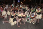La Vall d'Uix sale a la calle para ver el desfile de disfraces de Les Penyes en Festes