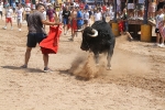 Encierro rápido y limpio el del sábado en Les Penyes en Festes