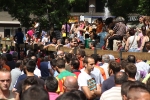 Encierro rápido y limpio el del sábado en Les Penyes en Festes