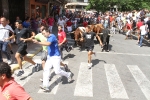 Encierro rápido y limpio el del sábado en Les Penyes en Festes