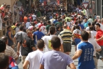 Encierro rápido y limpio el del sábado en Les Penyes en Festes