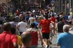 Encierro rápido y limpio el del sábado en Les Penyes en Festes