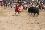 Encierro rápido y limpio el del sábado en Les Penyes en Festes