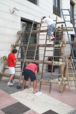 Todo apunto para empezar las fiestas de la Misericordia de Burriana