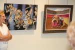 Exposición cuadros y labores Caixa Rural