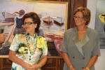 Exposición cuadros y labores Caixa Rural