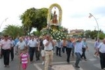Vila-real traslada a la Mare de Déu de Gràcia a la Arciprestal y Fernando Roig actúa de pregonero de las fiestas
