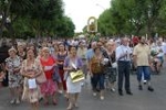 Vila-real traslada a la Mare de Déu de Gràcia a la Arciprestal y Fernando Roig actúa de pregonero de las fiestas
