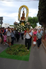 Vila-real traslada a la Mare de Déu de Gràcia a la Arciprestal y Fernando Roig actúa de pregonero de las fiestas