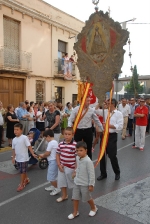 Vila-real traslada a la Mare de Déu de Gràcia a la Arciprestal y Fernando Roig actúa de pregonero de las fiestas