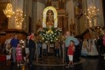 Vila-real traslada a la Mare de Déu de Gràcia a la Arciprestal y Fernando Roig actúa de pregonero de las fiestas