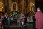 Vila-real traslada a la Mare de Déu de Gràcia a la Arciprestal y Fernando Roig actúa de pregonero de las fiestas