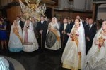 Vila-real traslada a la Mare de Déu de Gràcia a la Arciprestal y Fernando Roig actúa de pregonero de las fiestas