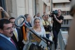 Vila-real traslada a la Mare de Déu de Gràcia a la Arciprestal y Fernando Roig actúa de pregonero de las fiestas