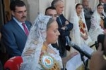 Vila-real traslada a la Mare de Déu de Gràcia a la Arciprestal y Fernando Roig actúa de pregonero de las fiestas