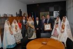 Vila-real traslada a la Mare de Déu de Gràcia a la Arciprestal y Fernando Roig actúa de pregonero de las fiestas