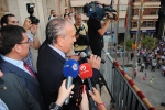Vila-real traslada a la Mare de Déu de Gràcia a la Arciprestal y Fernando Roig actúa de pregonero de las fiestas