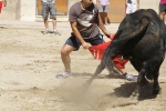 Un vecino de La Vall d\'Uixó, en estado crítico tras ser cogido por un toro en Burriana