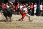 Un vecino de La Vall d\'Uixó, en estado crítico tras ser cogido por un toro en Burriana