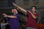 La Penya El Guetto organizó un concurso de beber cerveza con embudo