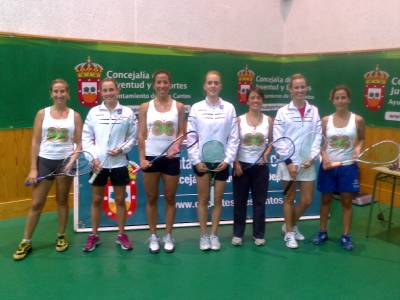 Las chicas de la Comunidad Valenciana, campeonas de España de squash
