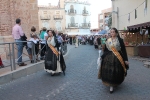 La ofrenda y la procesión de la Trasladación abren los actos religiosos en la Vall