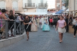 La ofrenda y la procesión de la Trasladación abren los actos religiosos en la Vall