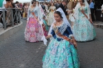 La ofrenda y la procesión de la Trasladación abren los actos religiosos en la Vall