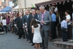 La ofrenda y la procesión de la Trasladación abren los actos religiosos en la Vall