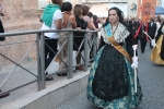 La ofrenda y la procesión de la Trasladación abren los actos religiosos en la Vall