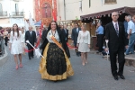 La ofrenda y la procesión de la Trasladación abren los actos religiosos en la Vall