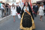 La ofrenda y la procesión de la Trasladación abren los actos religiosos en la Vall