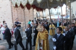 La ofrenda y la procesión de la Trasladación abren los actos religiosos en la Vall
