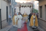 La ofrenda y la procesión de la Trasladación abren los actos religiosos en la Vall